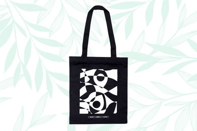 Bolsas de lona teñid