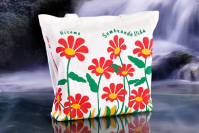 Bolso de Algodón de flores