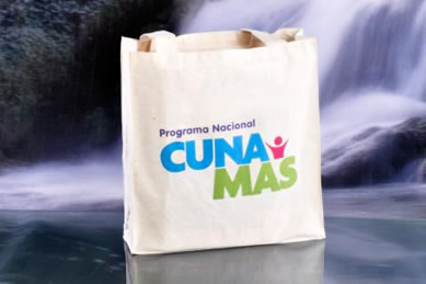 Bolso Tocuyo Cuna Mas